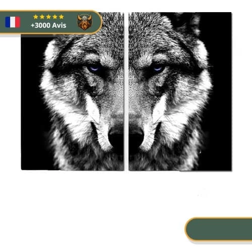 Tableau Viking Loup Fenrir 3 Tableau Viking Loup Fenrir – Image 3
