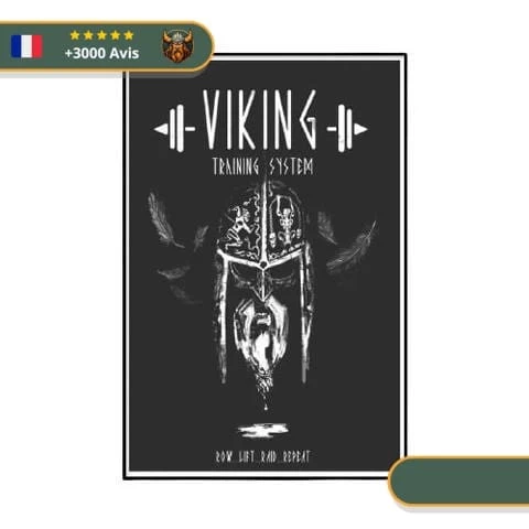 Tableau Guerrier Scandinave | Noir Et Blanc 2 Tableau Guerrier Scandinave | Noir Et Blanc – Image 2