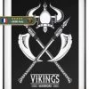 Tableau Viking Warrior | Noir Et Blanc