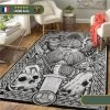 Tapis Guerrier Fantôme | Noir Et Gris