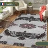Tapis Aigle Viking | Noir Et Rouge