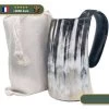Tasse Viking En Corne De Buffle