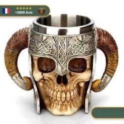 Tasse Casque Viking | Marron