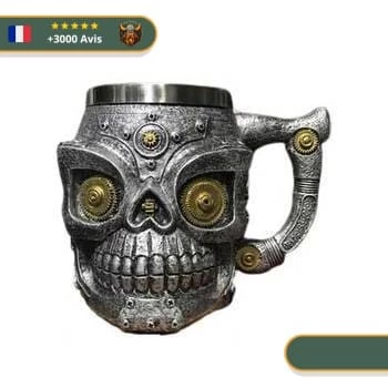 Mug Crâne | Gris 1 Mug Crâne | Gris