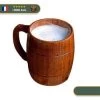 Tasse En Bois Nordique | Marron