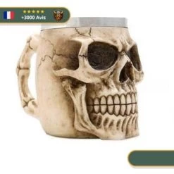Mug Tête De Mort | Beige
