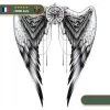 Tatouage Temporaire Viking<br> Ailes De Valkyrie