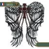 Tatouage Temporaire Viking<br> Ailes De Valkyrie Enchaînées