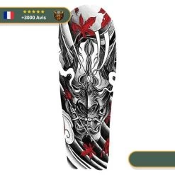 Tatouage Temporaire Viking<br> Elfe Sombre Venant De Svartalfheim