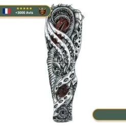 Tatouage Temporaire Viking<br> Œil Du Dragon Fáfnir