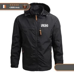 Veste Viking Mourir Dans La Bataille -Viking Soldes Magasin Veste viking shop noir