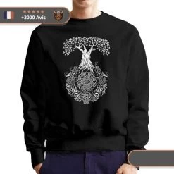 Sweat-shirt L'arbre De Vie 6 Sweat-shirt L'arbre De Vie -Viking Soldes Magasin abredevienoir