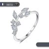 Bague Viking Arbre De Vie En Argent Et Zircons