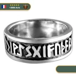 Bague Mariage Viking | Argent