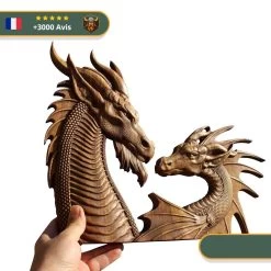 Art Mural Viking Amour De Dragons