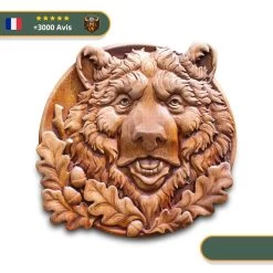 Art Mural Viking Père Ours