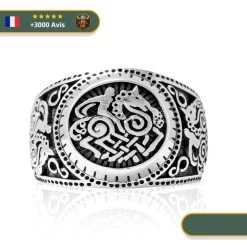 Bague Cheval Sleipnir Odin | Argent