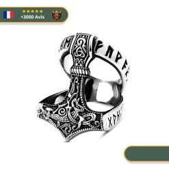 Bague Marteau De Thor