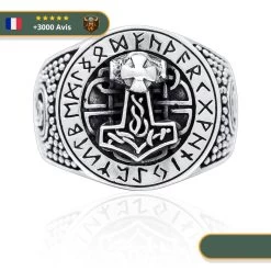 Bague Mjöllnir Authentique | Argent