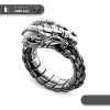 Bague Viking Ouroboros De Jormungand