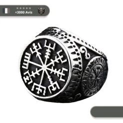 Bague Vegvisir -Viking Soldes Magasin bague vegvisir