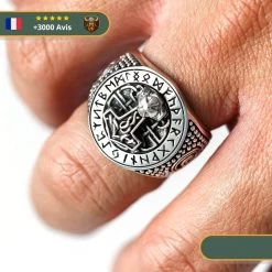 Bague Mjöllnir Authentique | Argent 8 Bague Mjöllnir Authentique | Argent -Viking Soldes Magasin bague viking marteau de thor