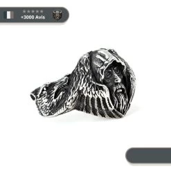 Bague Viking Odin -Viking Soldes Magasin bague odin fenrir