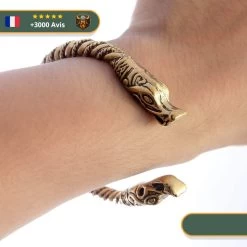 Bracelet Viking Loup Fenrir -Viking Soldes Magasin bracelet loup viking