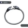 Bracelet Viking Serpent