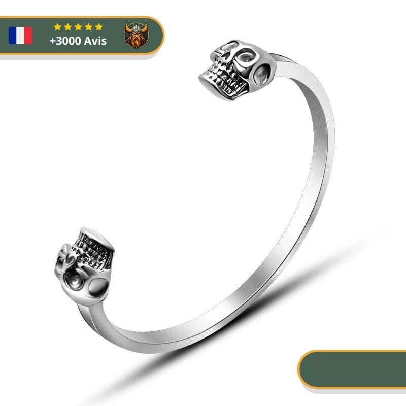 Bracelet Viking Tête De Mort 1 Bracelet Viking Tête De Mort