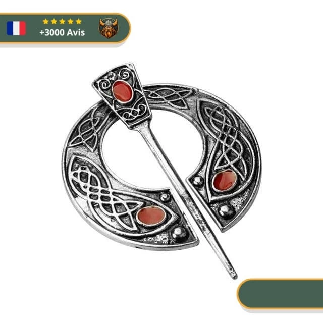 Fibule Celtique Argent 1 Fibule Celtique Argent