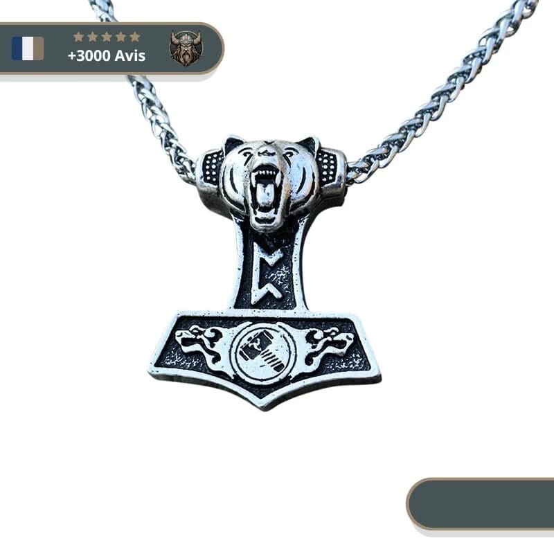 Collier Viking Ours 1 Collier Viking Ours