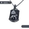Collier Viking Loup & Valknut