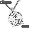 Collier Viking Loup Fenrir Et Valknut
