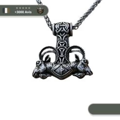 Collier Viking Tanngrisnir Et Tanngnjóstr