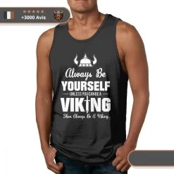 Débardeur Musculation You Can Be Viking -Viking Soldes Magasin debardeur musculation noir