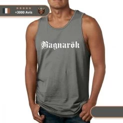 Débardeur Musculation Ragnarök -Viking Soldes Magasin debardeur ragnarok gris fonce