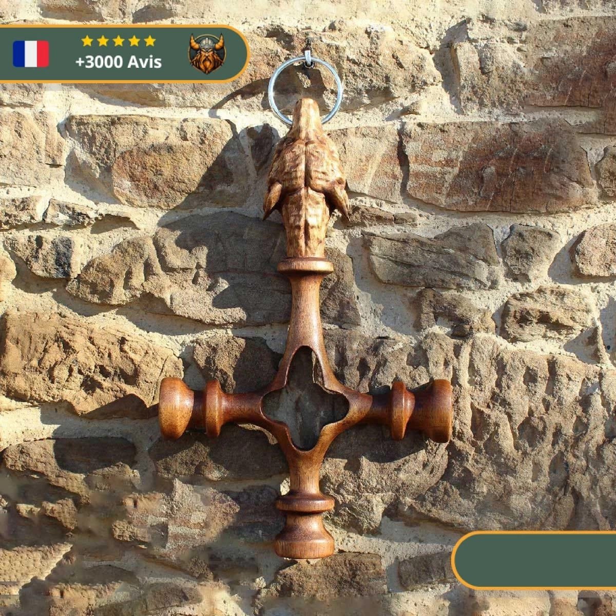 Art Mural Viking Croix Nordique 2 Art Mural Viking Croix Nordique – Image 2