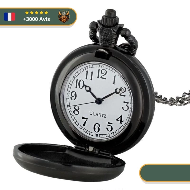 Montre à Gousset Viking Loup Akela 4 Montre à Gousset Viking Loup Akela – Image 4