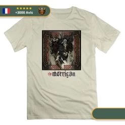 T-shirt Viking Morrigan -Viking Soldes Magasin morrigan beige