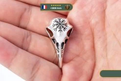 Pendentif Hugin | Argent 8 Pendentif Hugin | Argent -Viking Soldes Magasin pendentif celtique corbeau