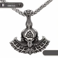 Collier Viking Mjolnir & Valknut