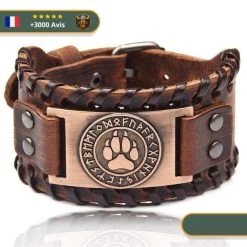 Bracelet Viking Patte De Fenrir