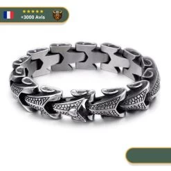 Bracelet Viking Armure