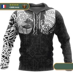 Sweat-shirt Viking Corbeau