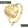 Bague Viking Gravure Arbre De Vie
