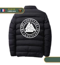 Doudoune Viking Runes & Valknut -Viking Soldes Magasin product image 1605447626