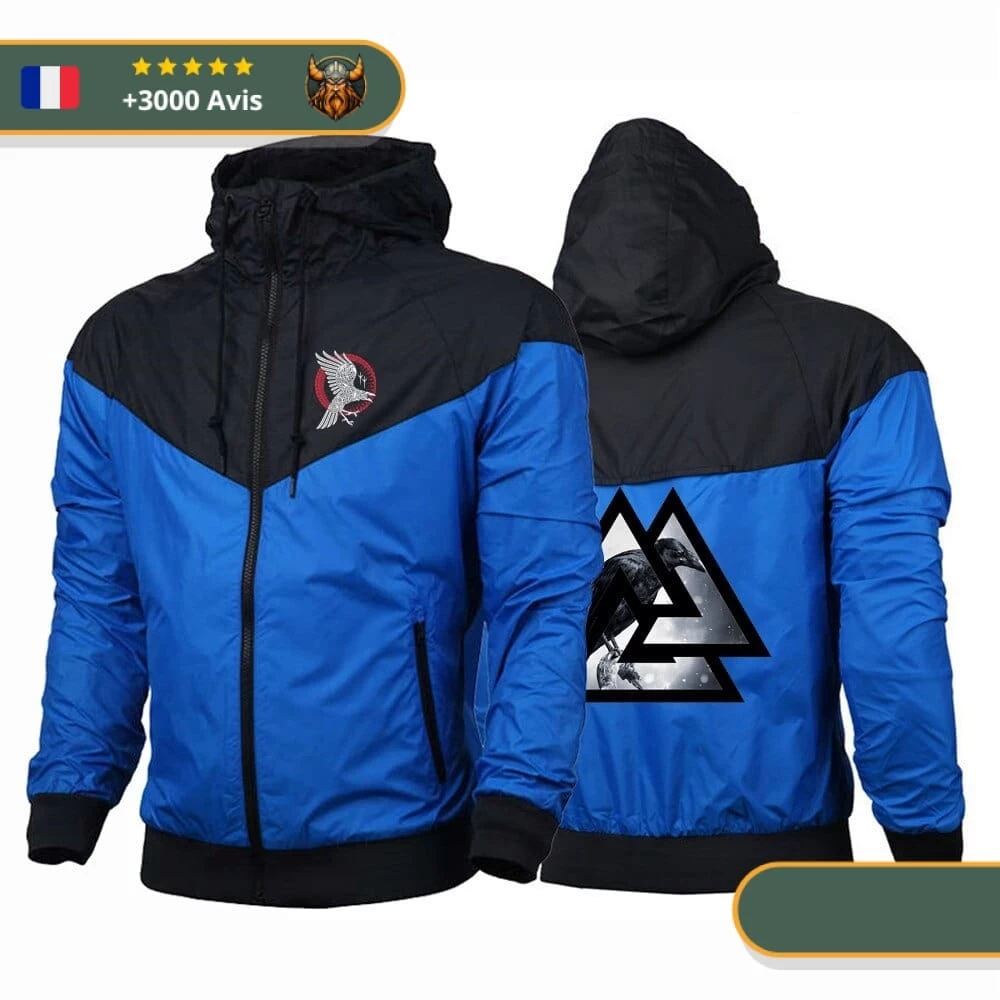 Veste Coupe-Vent Viking Hugin & Valknut 5 Veste Coupe-Vent Viking Hugin & Valknut – Image 5