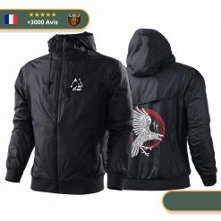 Veste Coupe-Vent Viking Valknut & Hugin