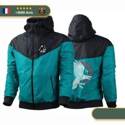 Veste Coupe-Vent Viking Valknut & Hugin -Viking Soldes Magasin product image 1683584701
